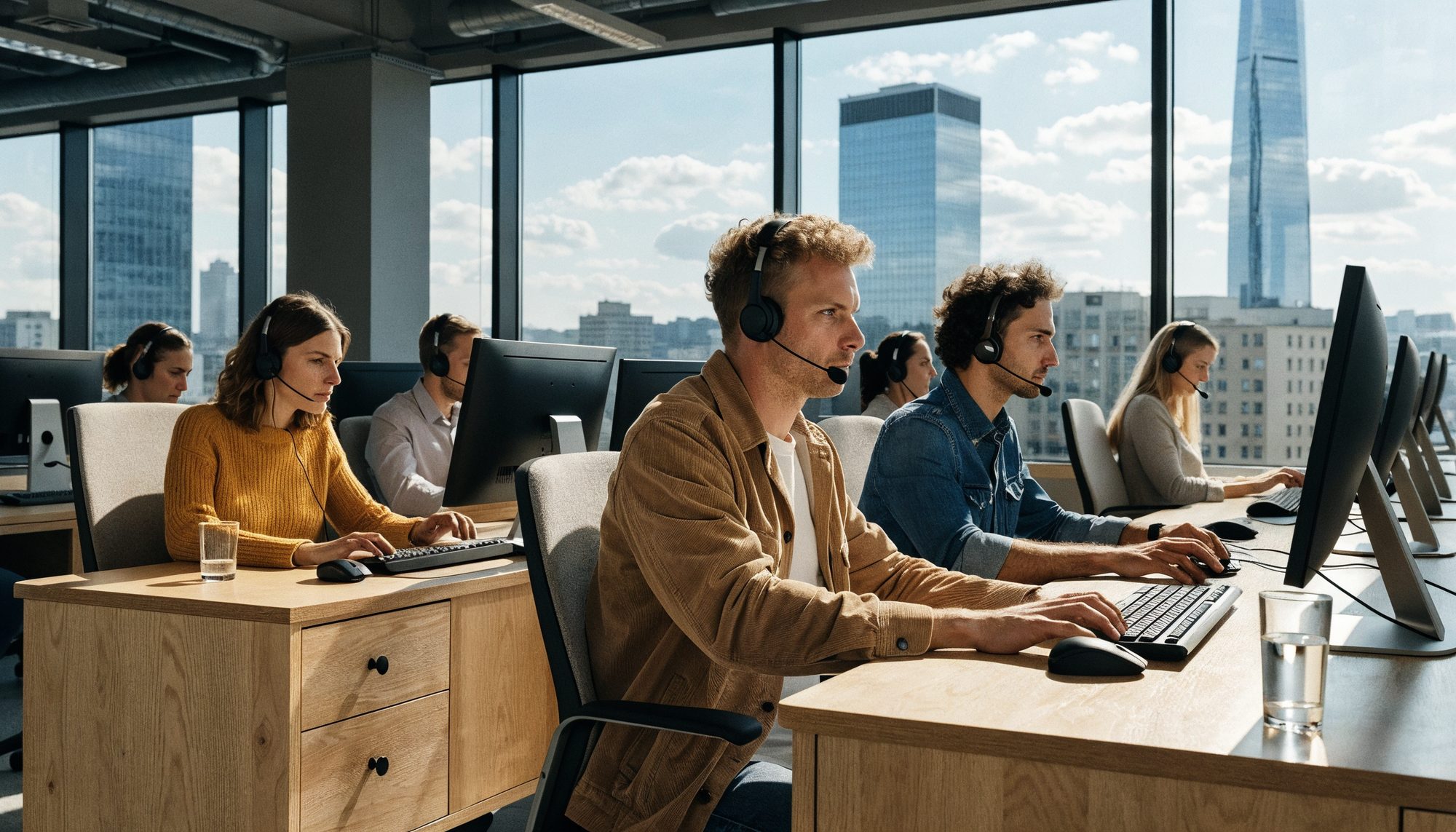 Gateway Plus call center team